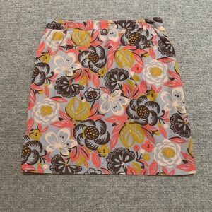 Boden Floral Corduroy Mini Skirt, US Size 14